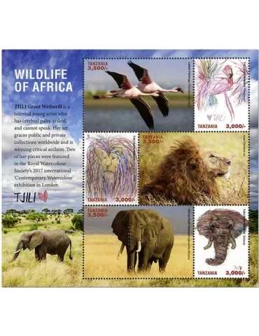 n° 4072/4077 - Timbre TANZANIE Poste