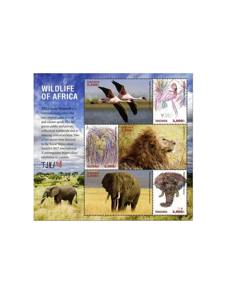 n° 4072/4077 - Timbre TANZANIE Poste