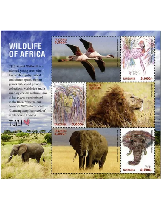 n° 4072/4077 - Timbre TANZANIE Poste