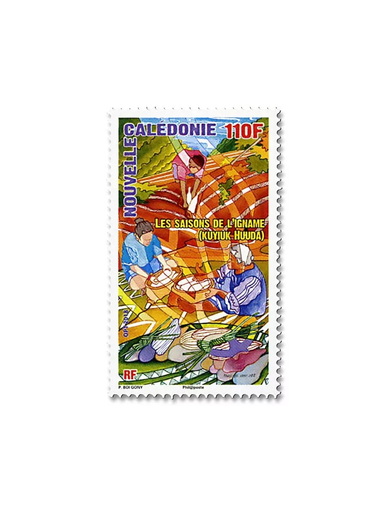 n° 1332 - Timbre Nelle-Calédonie Poste