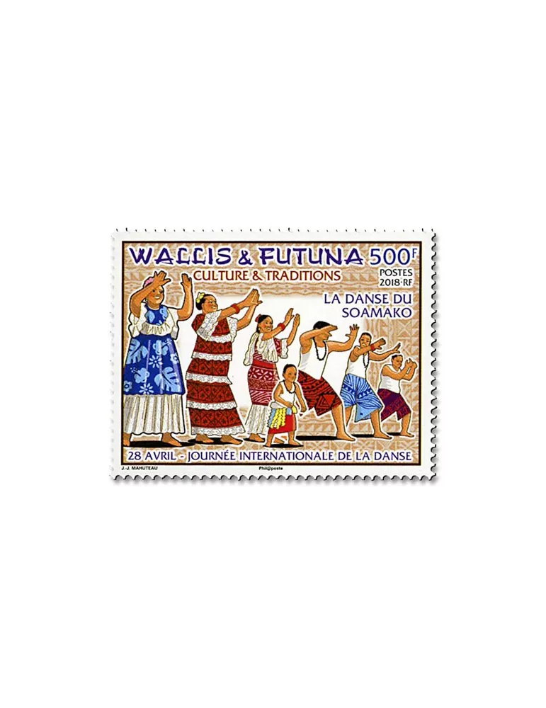 n° 884 - Timbre Wallis et Futuna Poste
