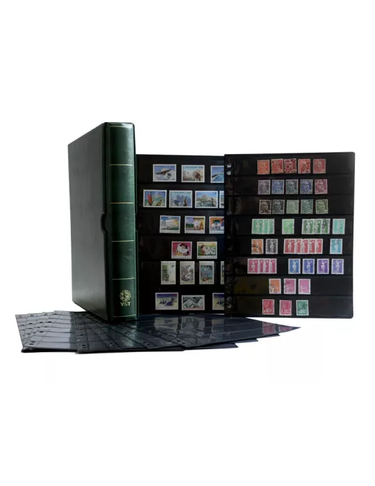 Album INITIA + 10 RECHARGES (Classeur à anneaux pour timbres)