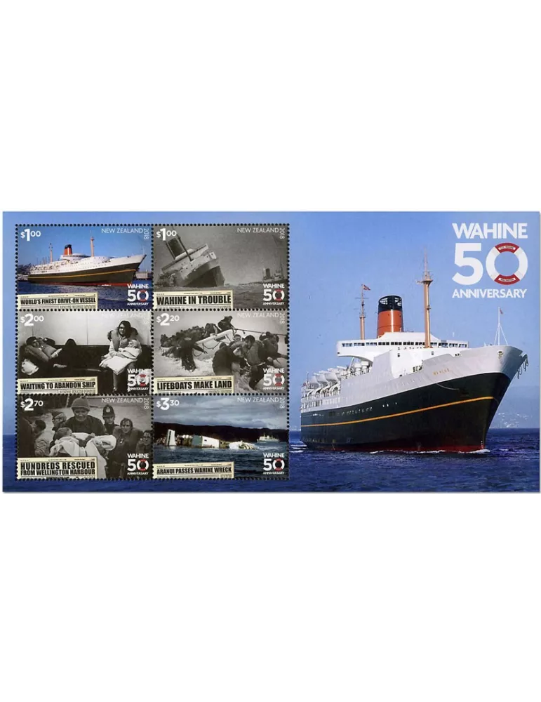 n° 357 - Timbre NOUVELLE-ZELANDE Blocs et feuillets