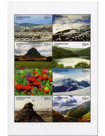 n° 1035/1042 - Timbre AZERBAIDJAN Poste