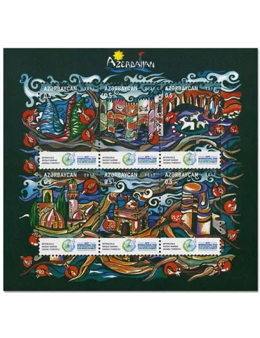 n° 979/984 - Timbre AZERBAIDJAN Poste