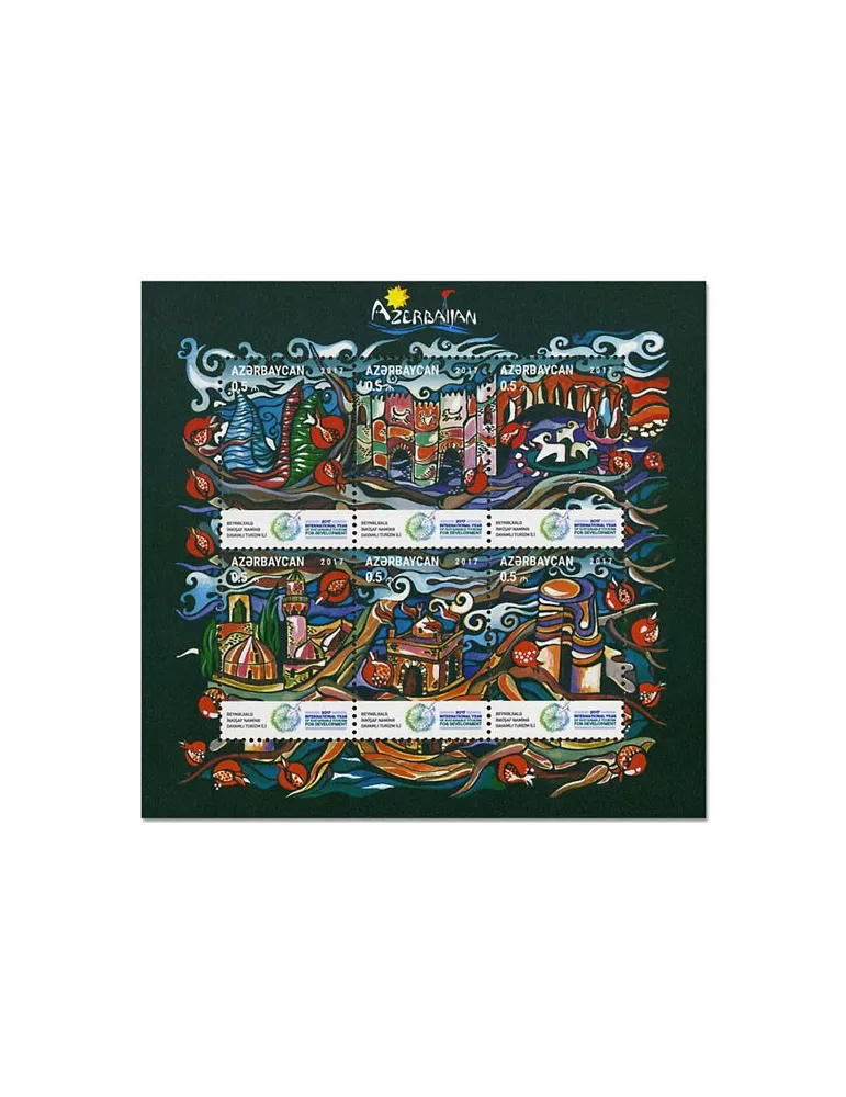 n° 979/984 - Timbre AZERBAIDJAN Poste