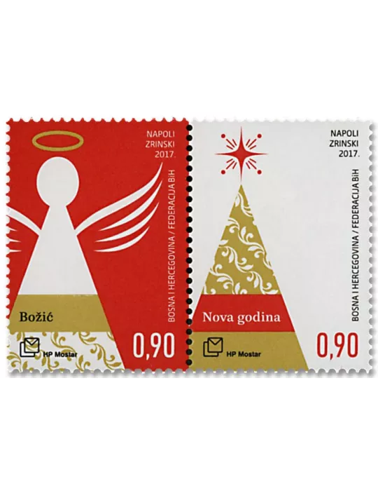 n° 432/433 - Timbre HERCEG-BOSNA Poste