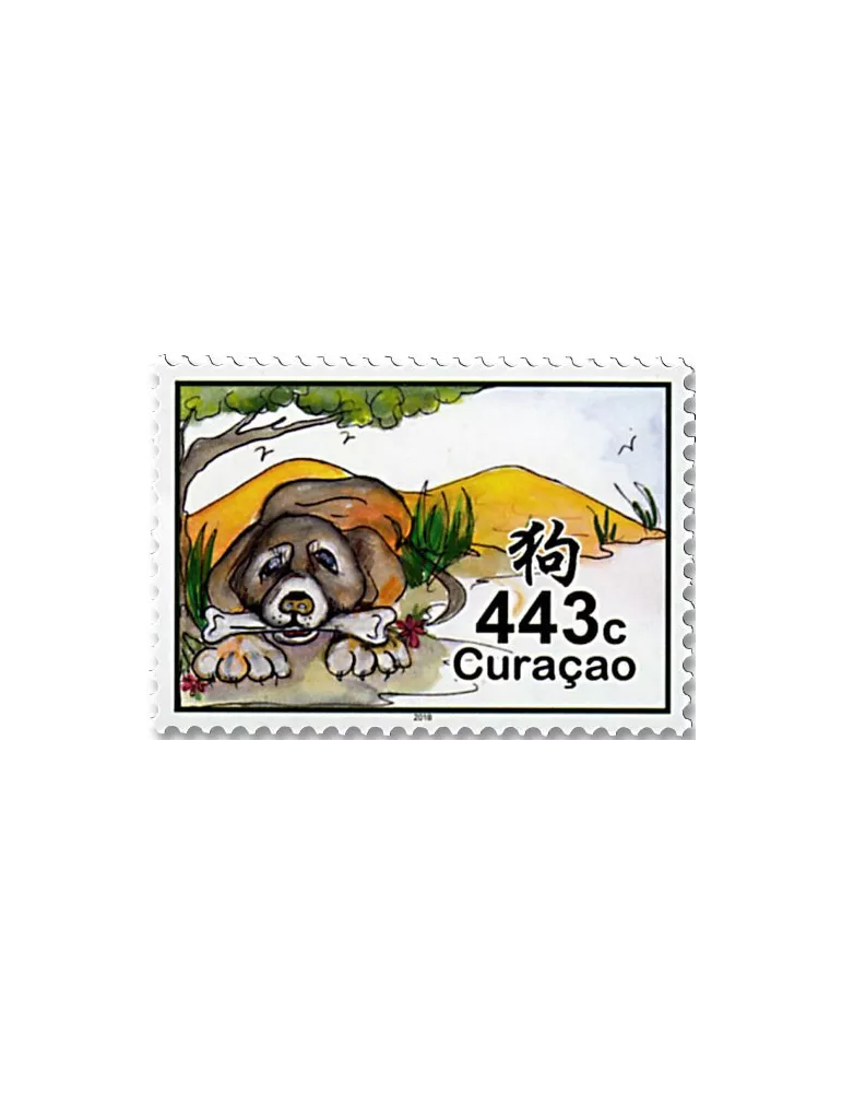 n° 579/584 - Timbre CURACAO Poste