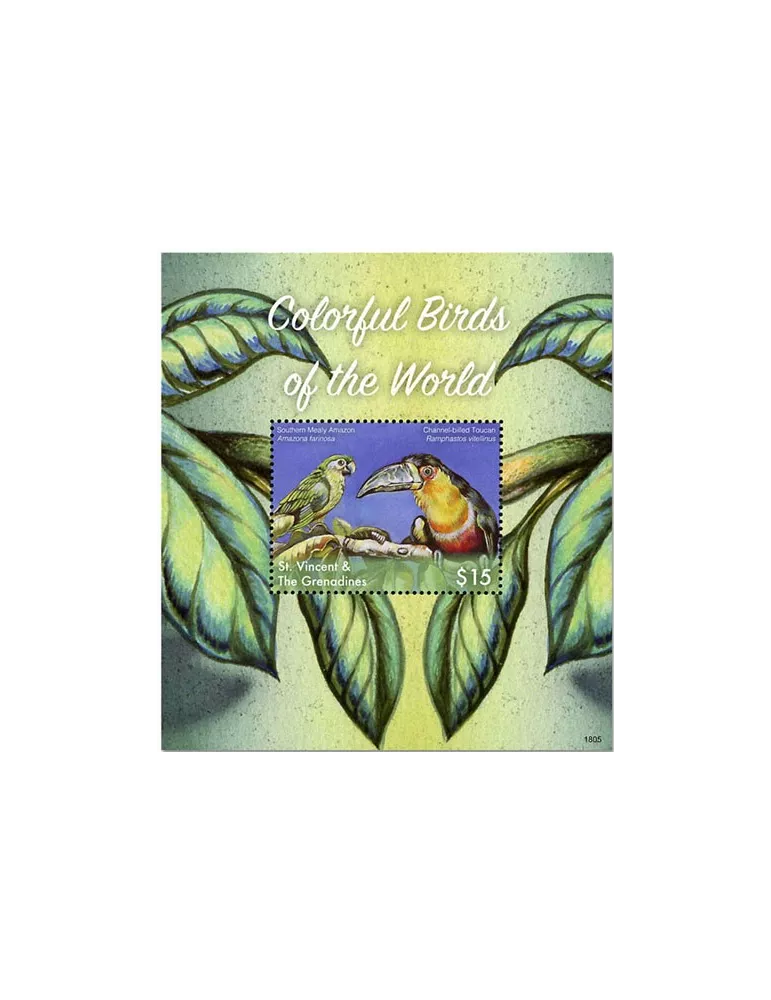 n° 798 - Timbre SAINT-VINCENT Blocs et feuillets