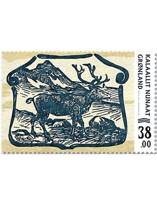 n° 763/764 - Timbre GROENLAND Poste