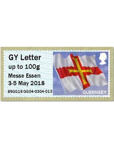 n° 35 - Timbre GUERNESEY Timbres de distributeurs