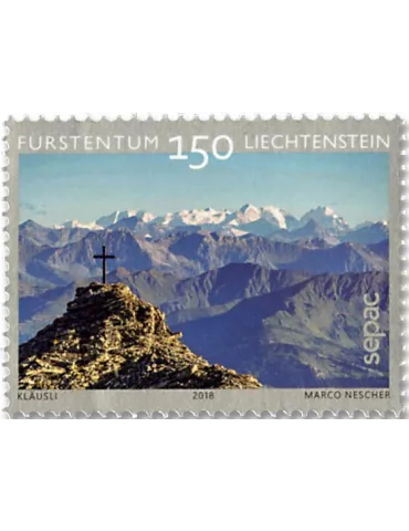 n° 1837 + n° 1838/1840 - Timbre LIECHTENSTEIN Poste 2
