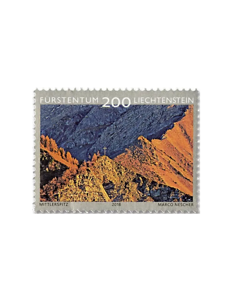 n° 1837 + n° 1838/1840 - Timbre LIECHTENSTEIN Poste