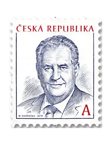 n° 881 - Timbre TCHEQUE (REpublique) Poste