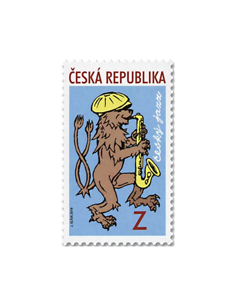 n° 883 - Timbre TCHEQUE (REpublique) Poste