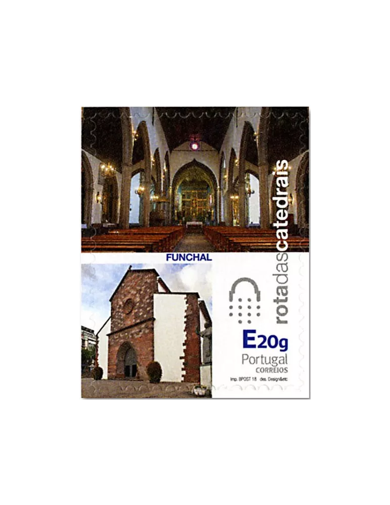 n° 386/390 - Timbre MADERE Poste