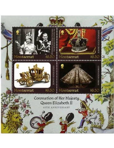 n° 1652/1655 - Timbre MONTSERRAT Poste