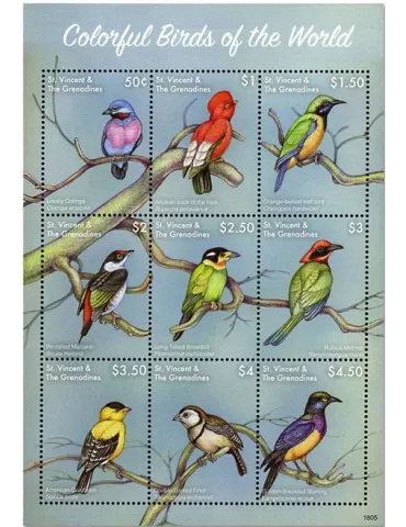 n° 6321/6329 - Timbre SAINT-VINCENT Poste