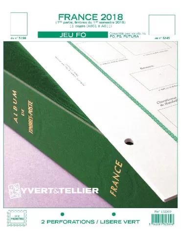 FRANCE FO : 2018 - 1ER SEMESTRE (JEUX SANS POCHETTES)