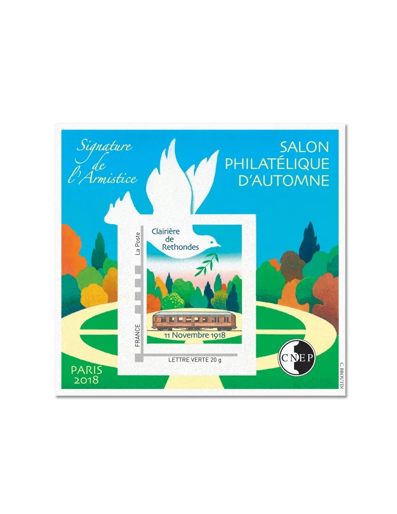 n° 79a - Timbre France CNEP (Non dentelé)