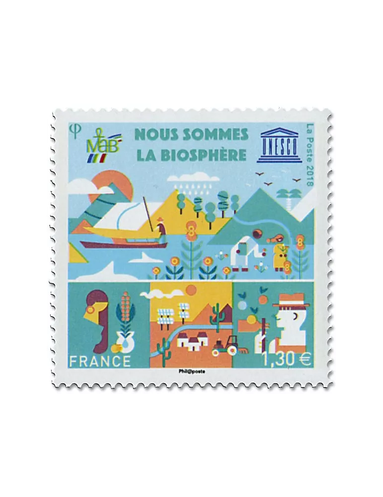 n° 172 - Timbre France Service