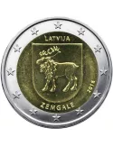 2 EURO COMMEMORATIVE 2018 : LETTONIE (Région historique de Zemgale)