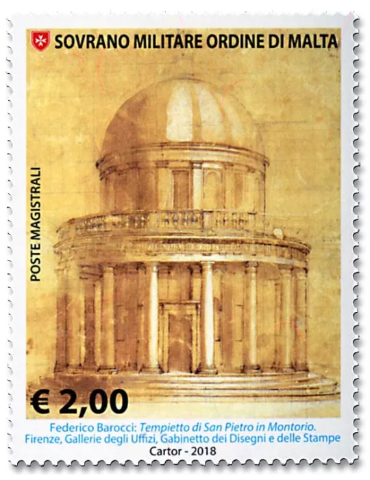 n° 1424/1427 - Timbre ORDRE de MALTE Poste