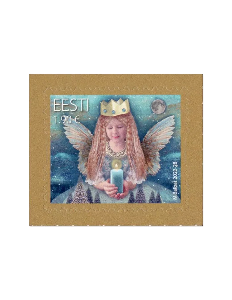 n° 969/970 - Timbre ESTONIE Poste