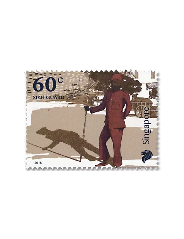 n° 2254/2257 - Timbre SINGAPOUR Poste