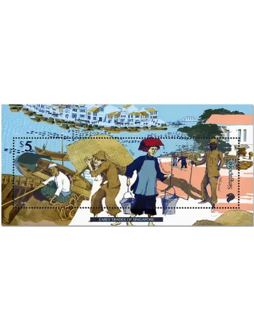 n° 197 - Timbre SINGAPOUR Blocs et feuillets