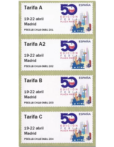 n° 146 - Timbre ESPAGNE Timbres de distributeurs
