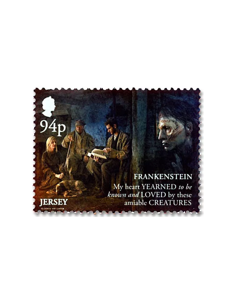 n° 2307/2314 - Timbre JERSEY Poste