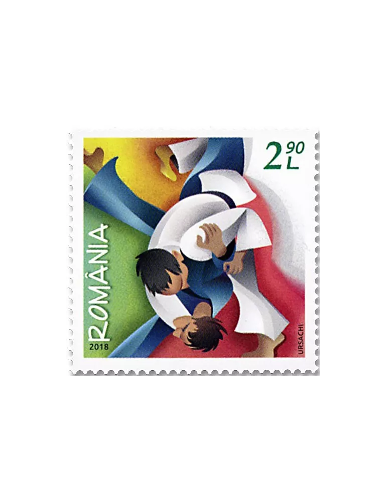 n° 6296/6297 - Timbre ROUMANIE Poste