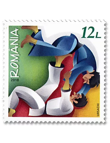 n° 6296/6297 - Timbre ROUMANIE Poste 2