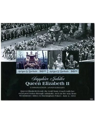 n° 770 - Timbre ANTIGUA Blocs et feuillets