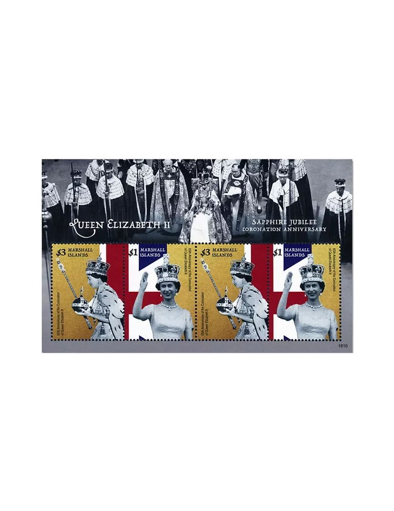 n° 3863/3863 - Timbre MARSHALL Poste