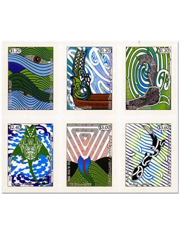 n° 3401/3406 - Timbre NOUVELLE-ZELANDE Poste