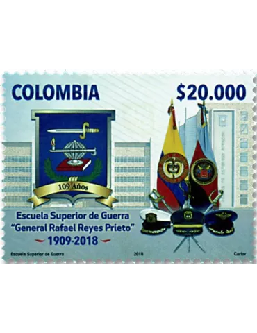 n° 1892 - Timbre COLOMBIE Poste