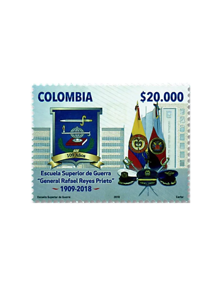 n° 1892 - Timbre COLOMBIE Poste