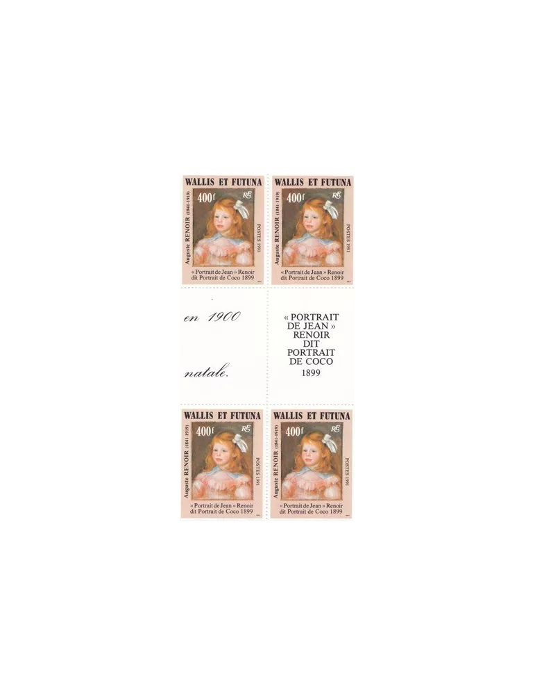 n° 411A - Timbre Wallis et Futuna Poste