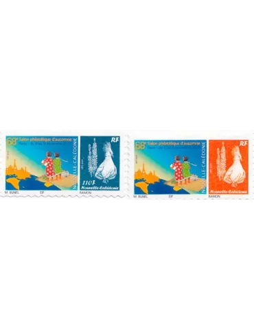n° 1232/1233 - Timbre Nelle-Calédonie Poste