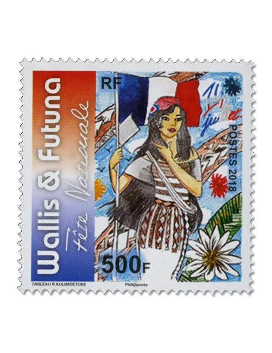 n° 889 - Timbre Wallis et Futuna Poste