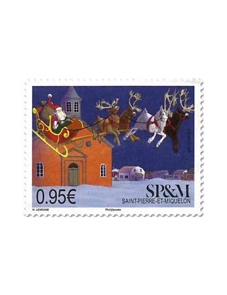 n° 1212 - Timbre Saint-Pierre et Miquelon Poste