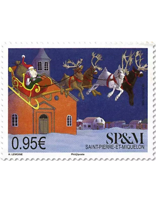 n° 1212 - Timbre Saint-Pierre et Miquelon Poste