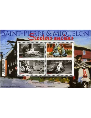 n° F1205 - Timbre Saint-Pierre et Miquelon Poste