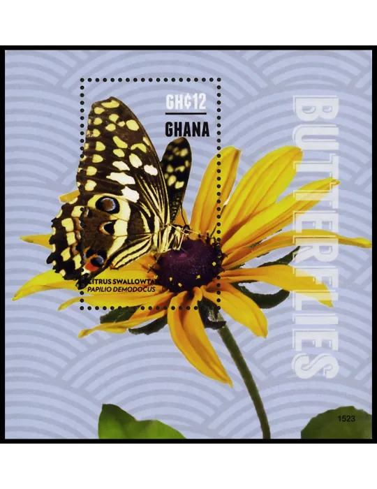 n° 546 - Timbre GHANA Blocs et feuillets