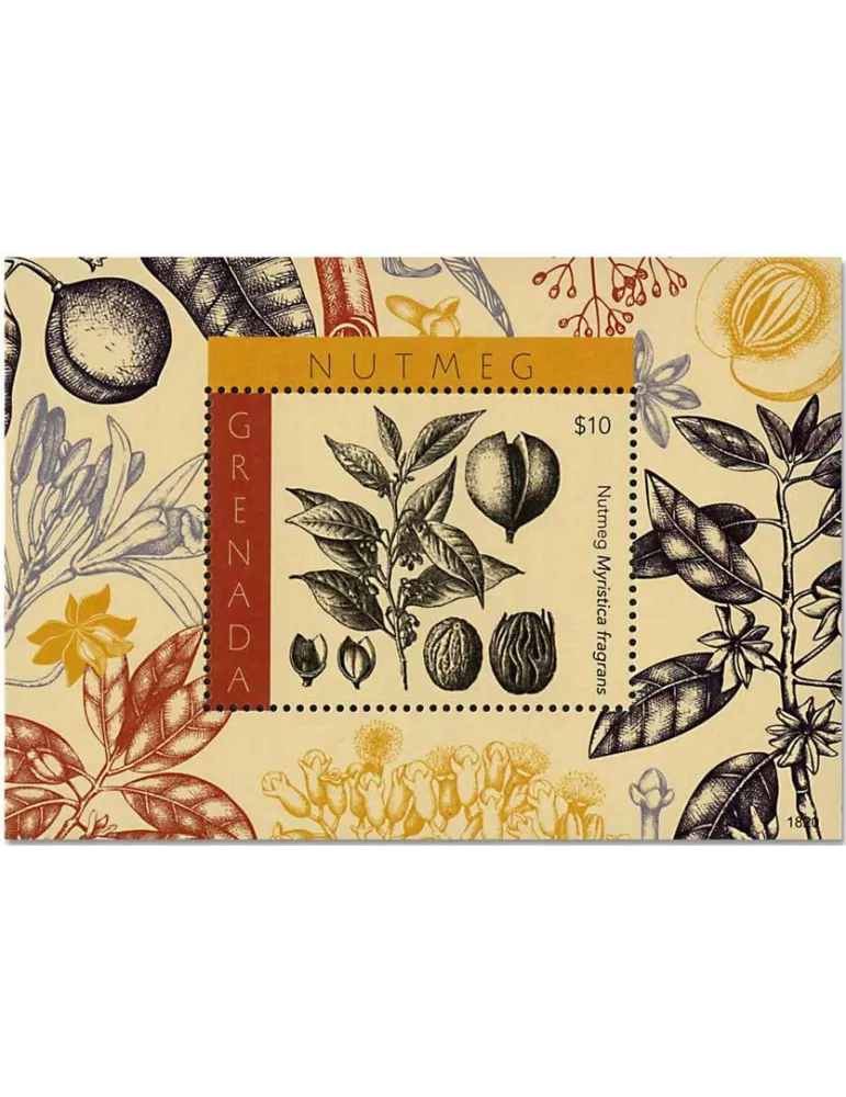 n° 874 - Timbre GRENADE Blocs et feuillets