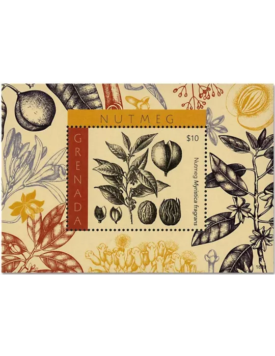 n° 874 - Timbre GRENADE Blocs et feuillets