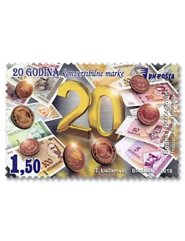 n° 790 - Timbre BOSNIE-HERZEGOVINE Poste