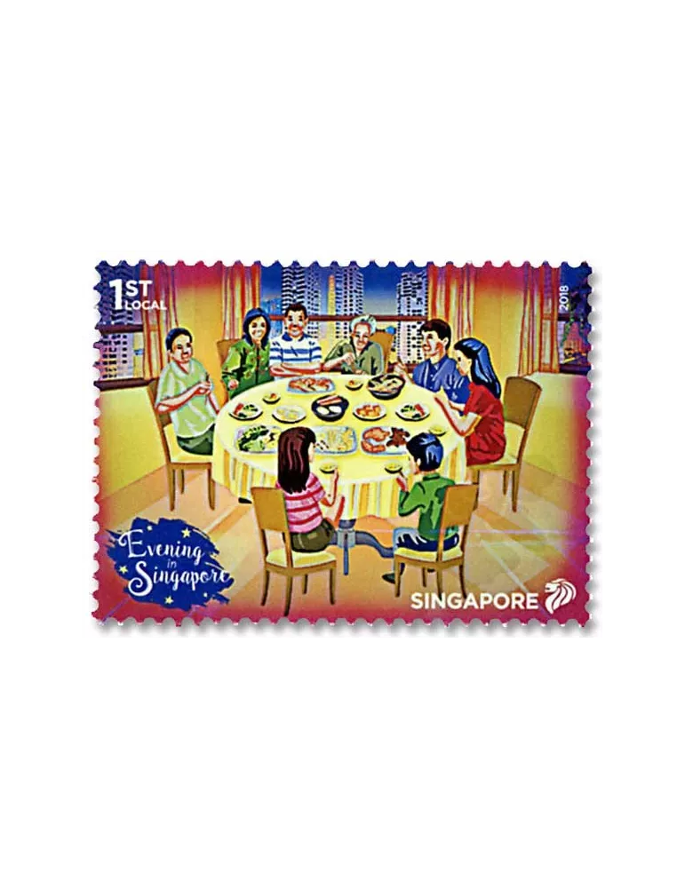 n° 2271/2276 - Timbre SINGAPOUR Poste